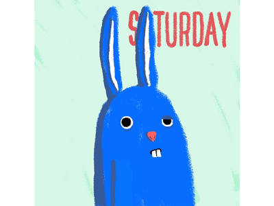 Weekend Bunny - Saturday alcohol bunny drink drinking drunk saturday weekend