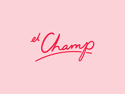 El Champ Logo Design