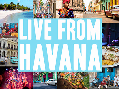 Live From Havana Pitch Deck (Cover) graphic design logo design pitch deck presentation design visual branding