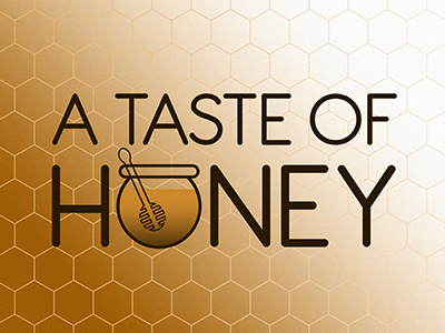 A Taste of Honey Pitch Deck (Cover) branding graphic design illustration logo design pitch deck presentation design typography