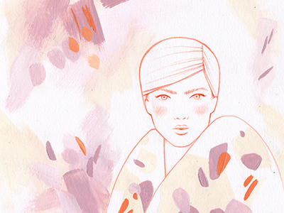 Modern Woman fashion illustration illustration painting