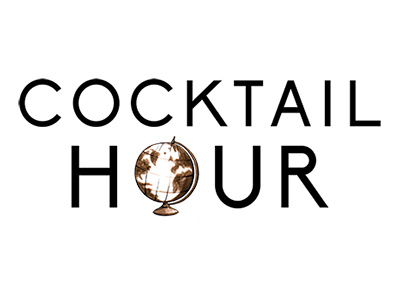 "Cocktail Hour" Series Logo graphic design illustration logo design pitch deck presentation design visual branding