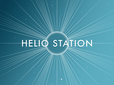 Helio Station Company Logo graphic design logo design visual branding