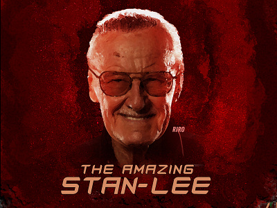 Goodbye Stan Lee design icon illustration