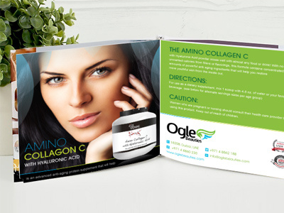 Amino Collagon Product Catalog Design