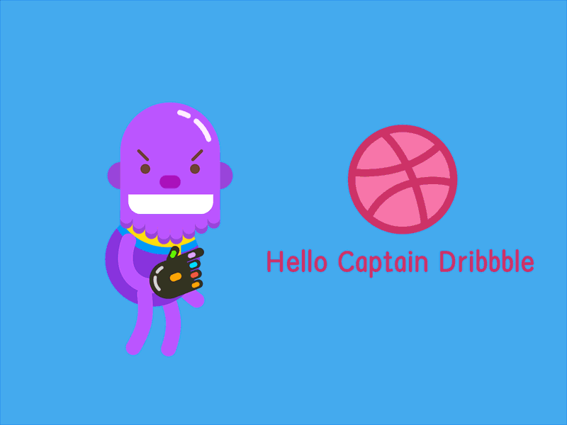 Hello Captain Dribbble