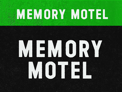 Memory Motel Type