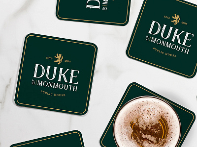 Duke of Monmouth Beer Mats