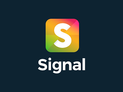 Signal Logo Design brand brand design brand identity branding colourful corporate design design gradient lockup logo logo design typography