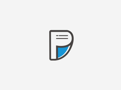 Papper branding identity logo. logo design