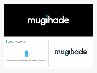 Mugihade Logo design branding identity logo. logo design mugihade