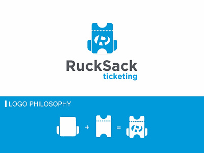 Rucksack Ticketing Logo Design