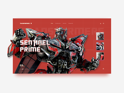 Sentinel Prime design web