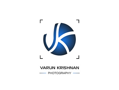 VK Logo branding camera graphic design logo logodesign photography logo vector