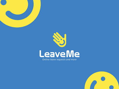 Leave me logo concept logo playfull simple design