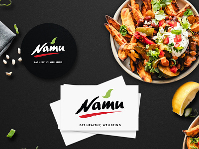 Namu Korean resto asian food asian logo food app ui food logo restaurants branding restaurants logo