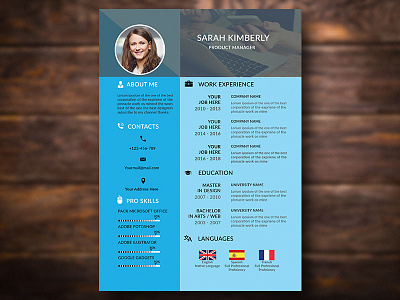 Resume Or Curriculum Vitae curicullum vitae potoshop resume