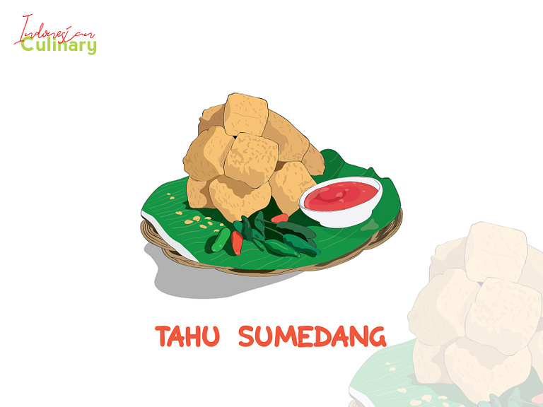 Tahu Sumedang Indonesian Culinary By Krisna Bayu S A On Dribbble