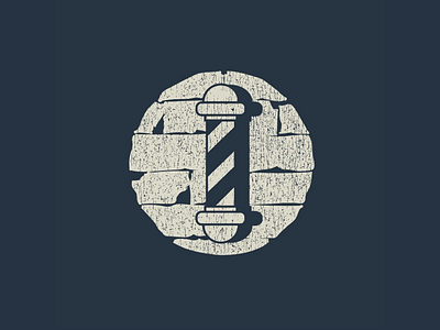 Barber Logo branding graphic design illustration