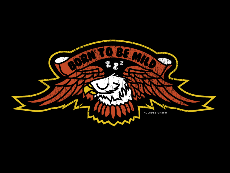 'Born To Be Mild' t-shirt design logo design identity branding illustration graphic design