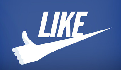 LIKE, Just do it. bosslogic branding facebook kode like logo nike