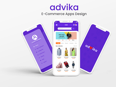 E-Commerce Mobile Apps Design - advika