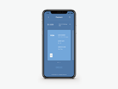 Daily UI #002 _Credit Card Checkout