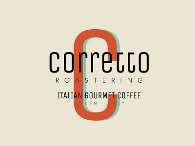 Corretto logo branding design illustrator illustrator cc logo typography vector