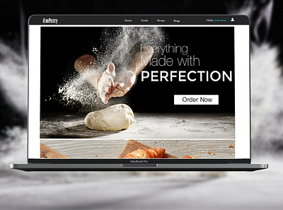 Pastry Shop Site advertising branding food network graphic design macbook packaging pastry pastry cutter web banner design website design