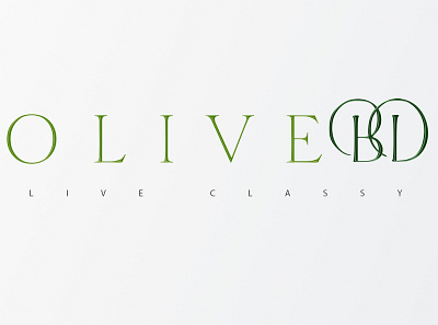 OliveBD Logo Design behance branding dribbble fashion fashion brand logo logo design olive