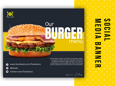 Burger Menu banner