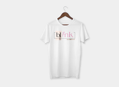 Black and Pink apparel logo apparel logo black white branding logo design mockup