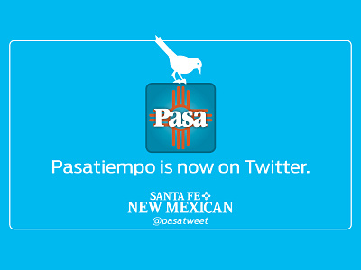 Twitter Pasatiempo Advertisement advertising branding house ad