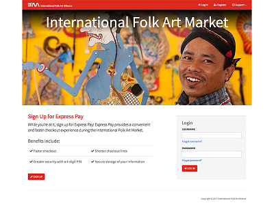 IFAA Market Home Page