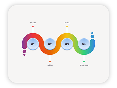 Infographic (Steps) gradient graphic design graphics infographic infographic design inkscape rainbow steps
