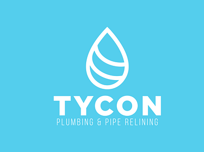 Tycon Plumbing branding brand design brand identity brand identity designer branding branding and identity dribbble graphic designer logo logo design logodesign logomark logos logoype responsive branding responsive logo smallbiz smallbusiness type typography