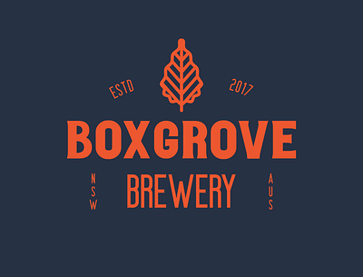 Boxgrove Brewery Branding badge design beer beer branding brand design branding branding design branding identity brewery brewery branding brewery logo font lettering logo logo design logo designer logo designs logo mark logotype sydney typography