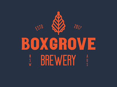 Boxgrove Brewery Branding