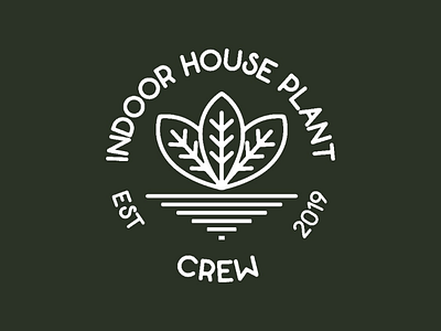 House plant badge apparel brand identity branding design graphic design illustration lettering merch plant
