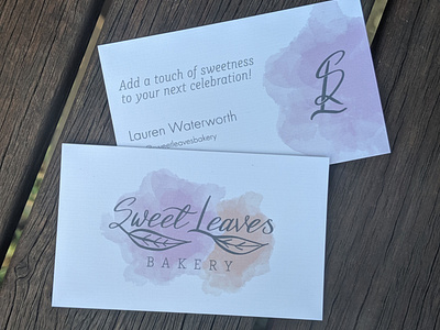 Sweet Leaves Business Cards