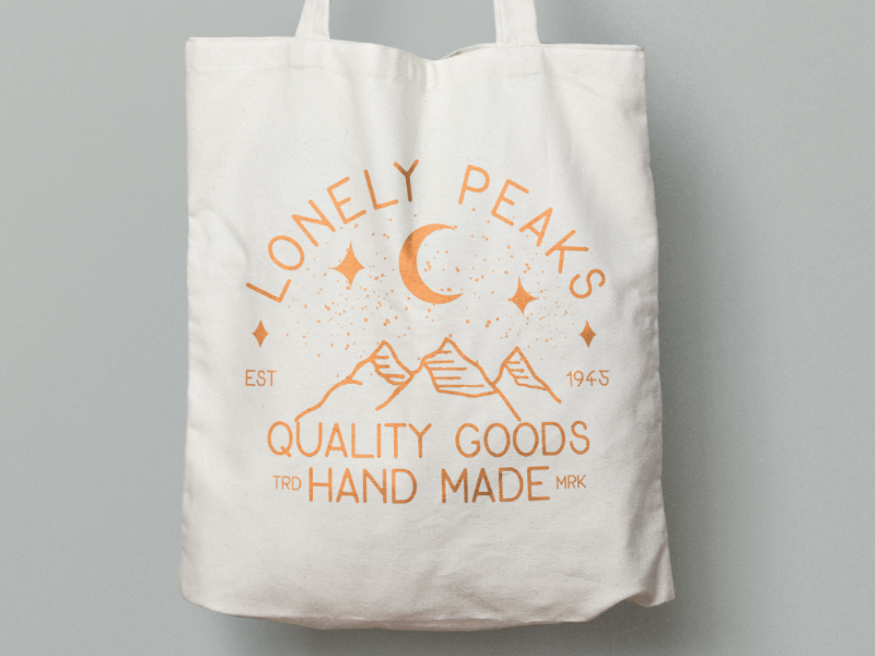 FREE FONT - Lonely Peaks mountain badge design typography rustic typeface outdoor adventure dribbble merch logo logotype free font font