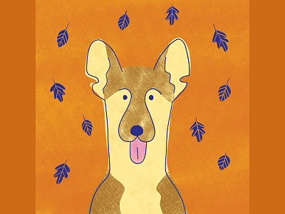 Dog calendar design dog dog illustration illustration