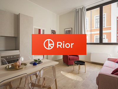 Rior apartment branding concept design design logo minimalism repair