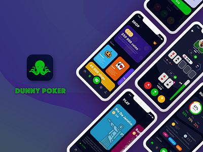 Poker App, Mobile App design app design graphic design illustration mobile mobile app ui ui design ux