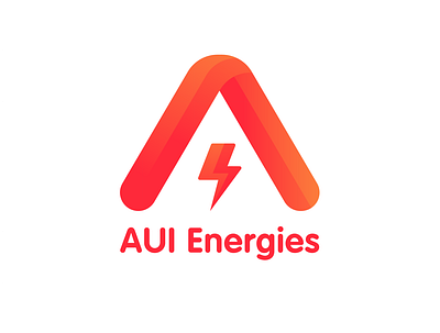 AUI Energies Logo branding logo typography