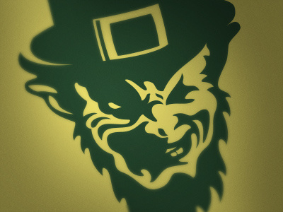 Leprechaun gold green leprechaun logo mythical creature