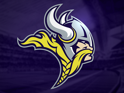 Minnesota Vikings Proposal brand identity football logo mark logotype minnesota nfl sports logo sports logos vikings