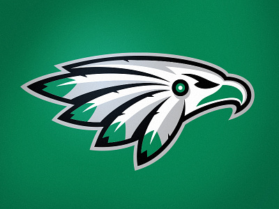 UND Fighting Hawks Concept branding fighting hawks football hockey logo ncaa north dakota sports branding sports logo