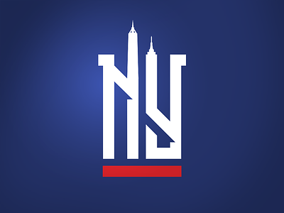 NY Giants Concept branding football giants logo new york nfl ny sports branding sports logo