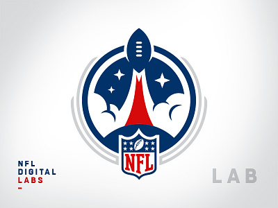 NFL Internal Team Sigil - Digital Labs brand brand identity branding crest department digital football league logo logo mark logotype nfl sigil sports branding sports logo team